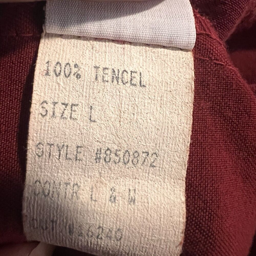 Cut Loose Women’s Twill Shacket Large Button Up - Picture 5 of 6
